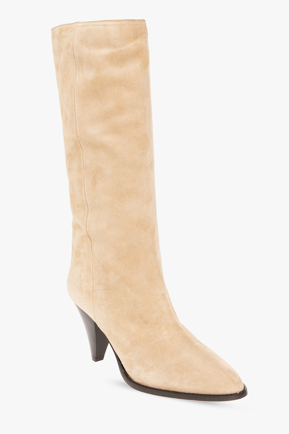 Beige Rouxy heeled suede boots Isabel Marant VbjdevelopmentsShops Egypt zapatillas de running Scarpa neutro verdes